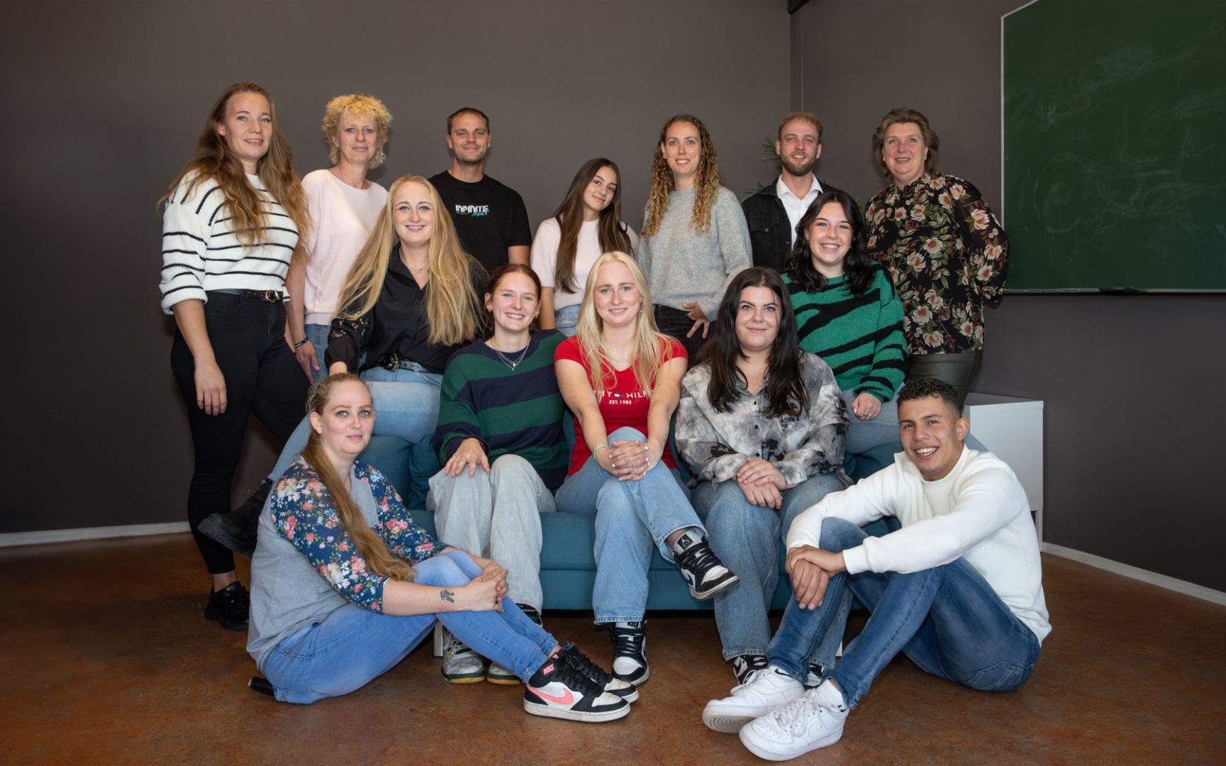 Het hele team van MVG Zorg