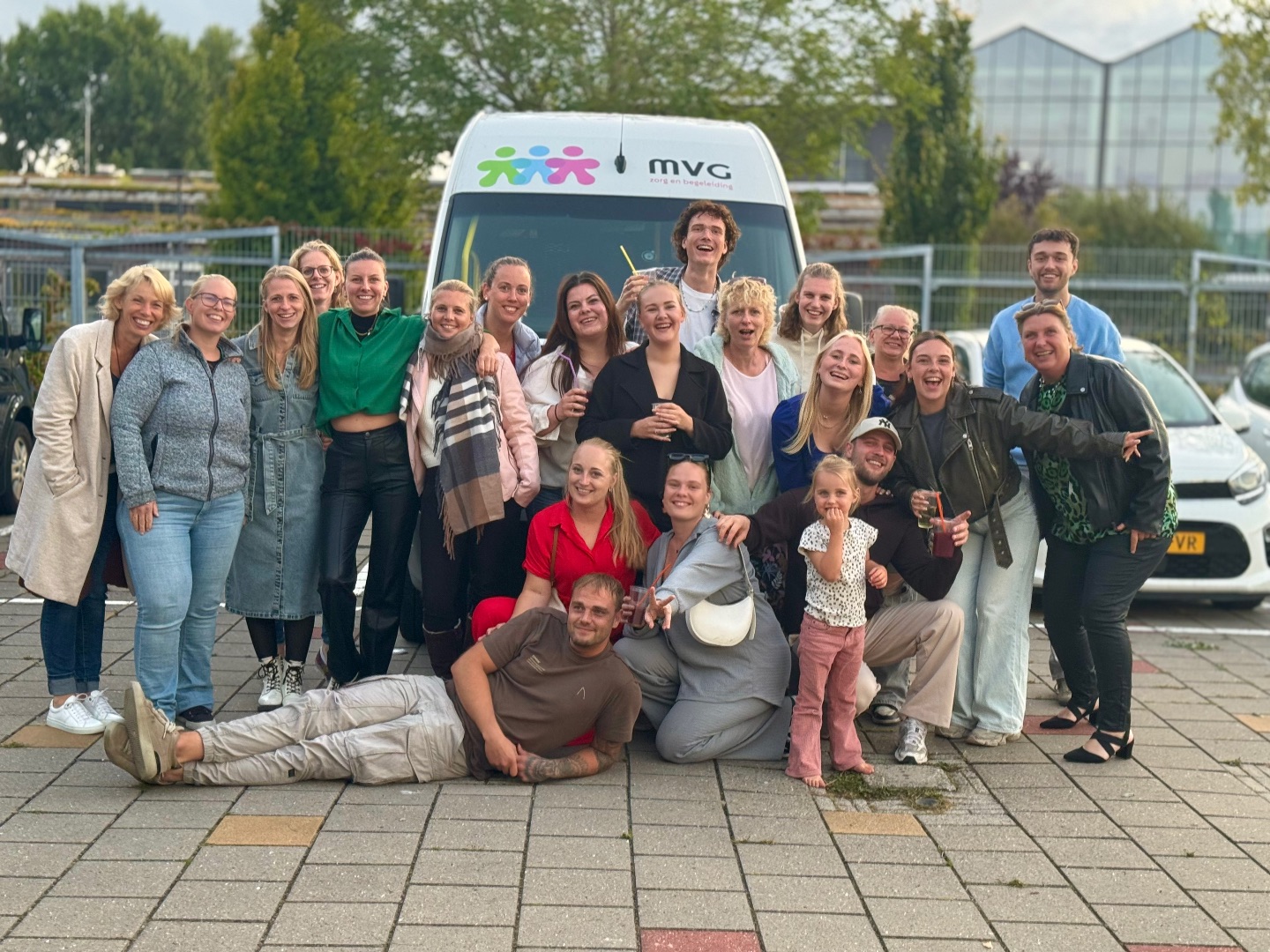 Het hele team van MVG Zorg